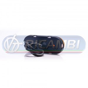 FANALINO INGOMBRO STRISCIA A LED A ELLISSE C/STAFFA ARANCIO